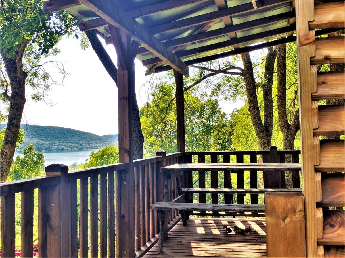 Les Bastides De Chanteraine Bungalows, Lodges & Spa Aiguines Esterno foto