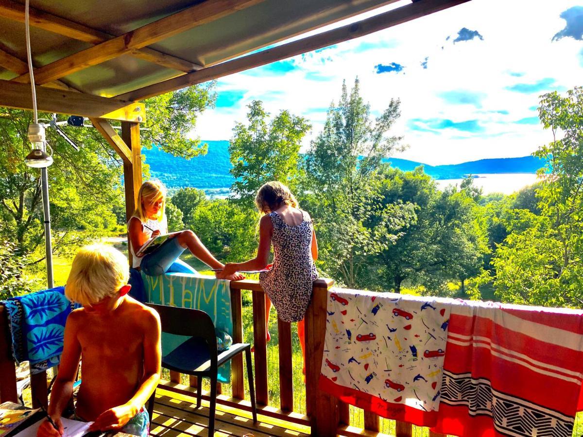Les Bastides De Chanteraine Bungalows, Lodges & Spa Aiguines Esterno foto